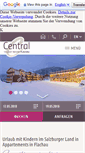 Mobile Screenshot of central-flachau.com